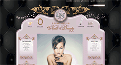 Desktop Screenshot of luminousnailsandbeauty.com.au